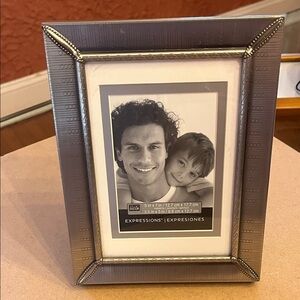 Expressions Elegant Gray Photo Frame